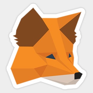 MetaMask FoxSide Sticker